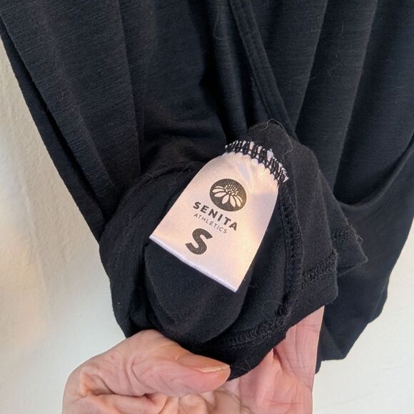 Senita Athletics Drift Tank Black Small - Picture 7 of 7